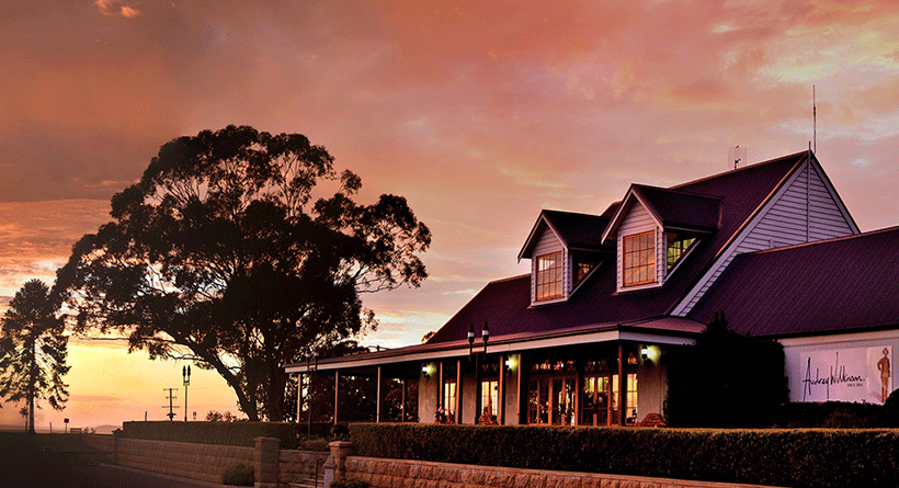 Audrey Wilkinson Cellar Door Sunset